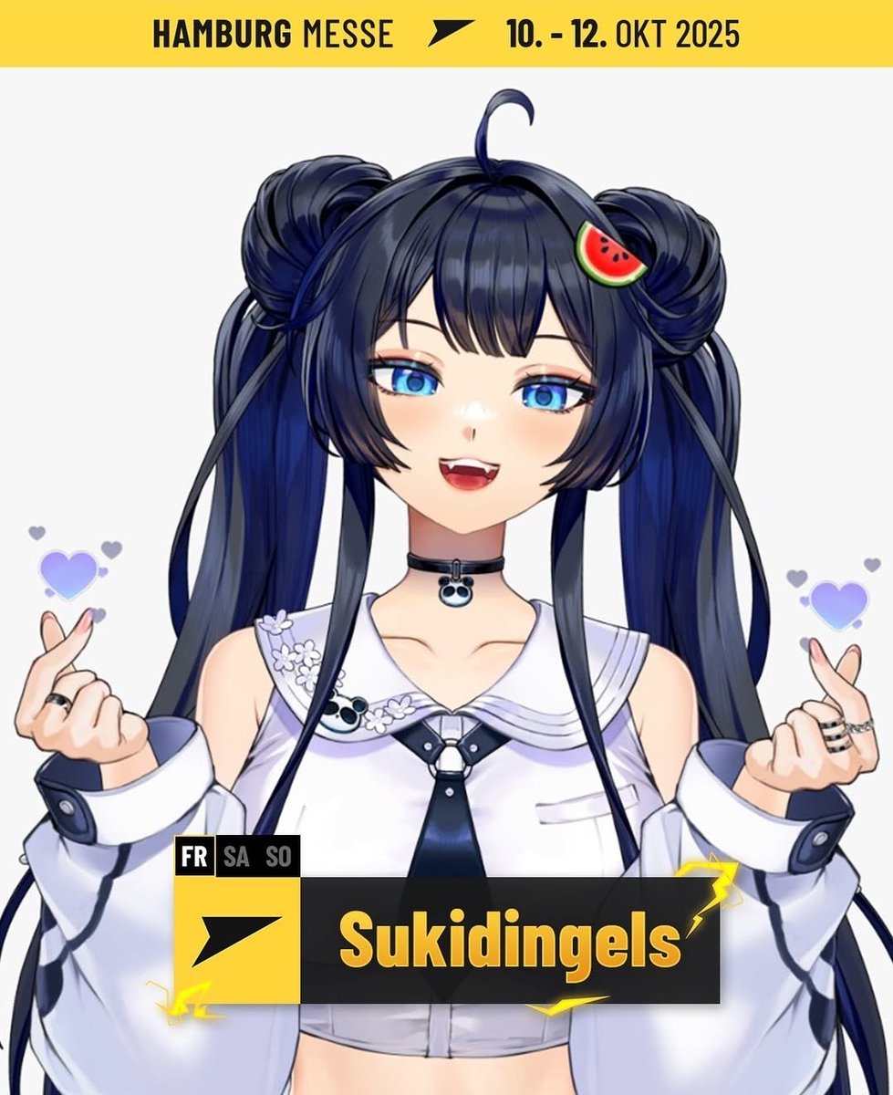 Halluu Bakas! Morgen isses soweit die Polaris steht an und ich habe wieder die Ehre ein Meet&amp;Greet mit euch machen zu dürfen. Also kommt doch gern vorbei. Würde mich sehr freuen 💛

13 Uhr geht es los! In der M&amp;G Area ,ihr braucht keine vor Anmeldung 🐼🍉

bitte kommen sie 🥹