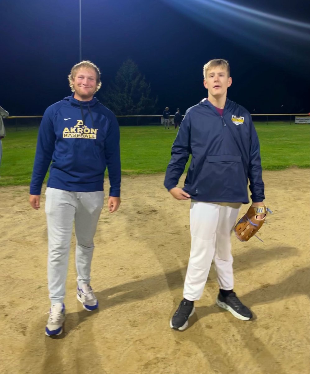 ZipsBB's tweet image. Night Under The Lights! 🏟️

Amazing experiences for our program. 

Cheering on our guy Brodyn and the rest of the members of the Tallmadge Challenger Baseball League. 

Great environment. Great energy. Great memories. #GoZips