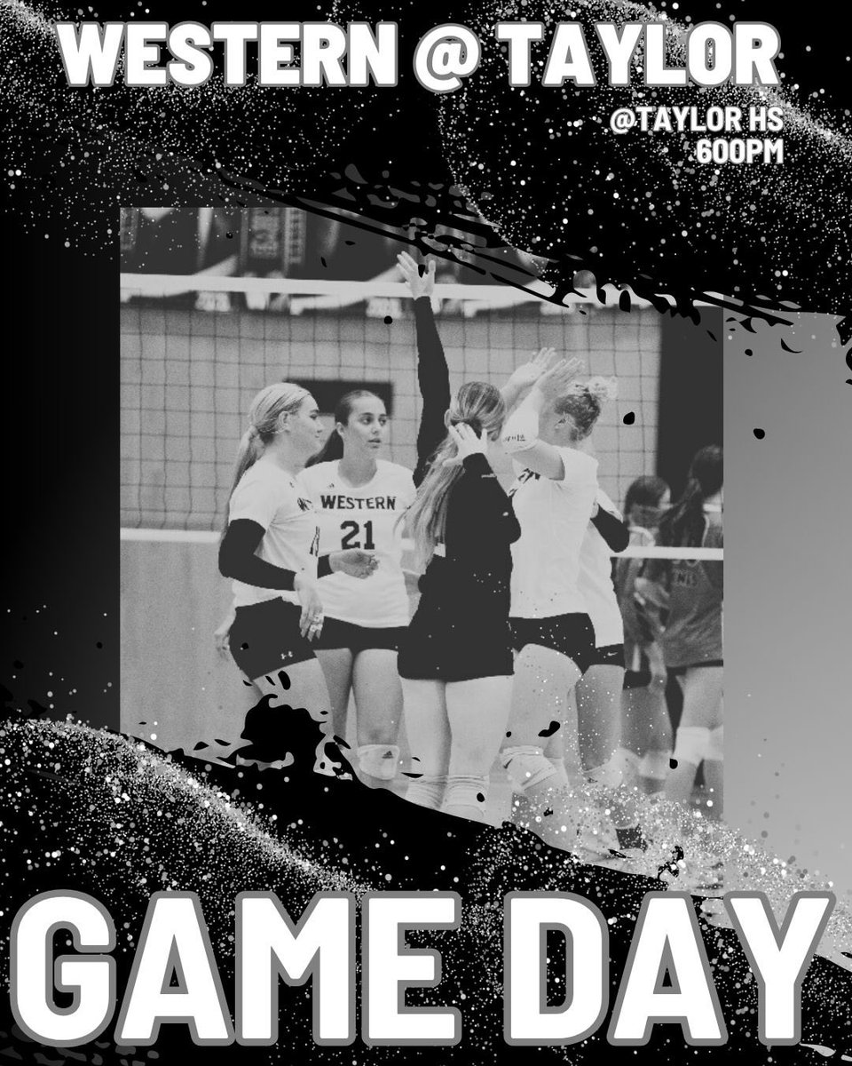 It’s game day, Panthers!!! We play at Taylor tonight, with JV starting their last match of the season at 6pm! 🐾🏐