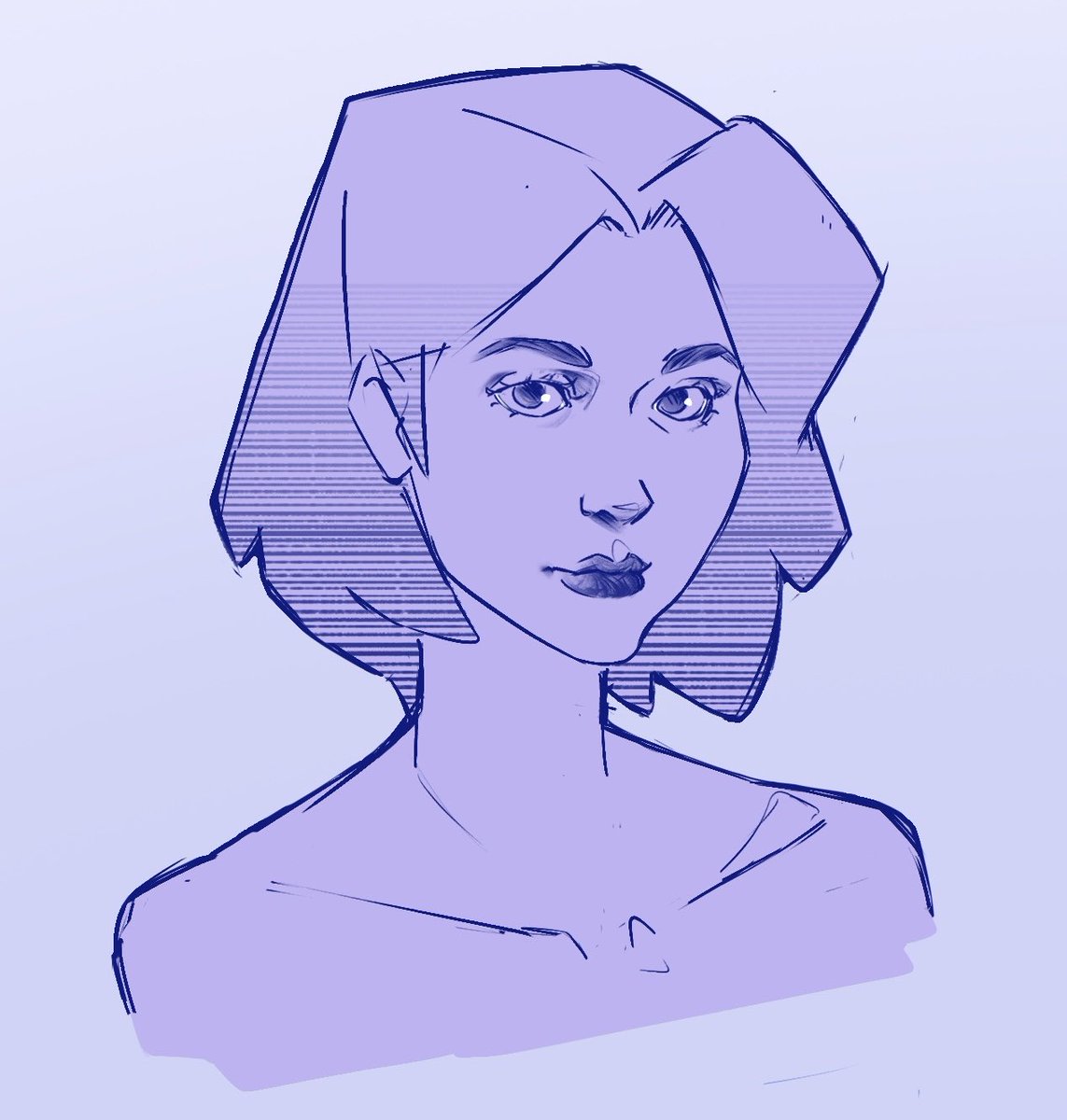 Self portrait sketch between projects 🐳