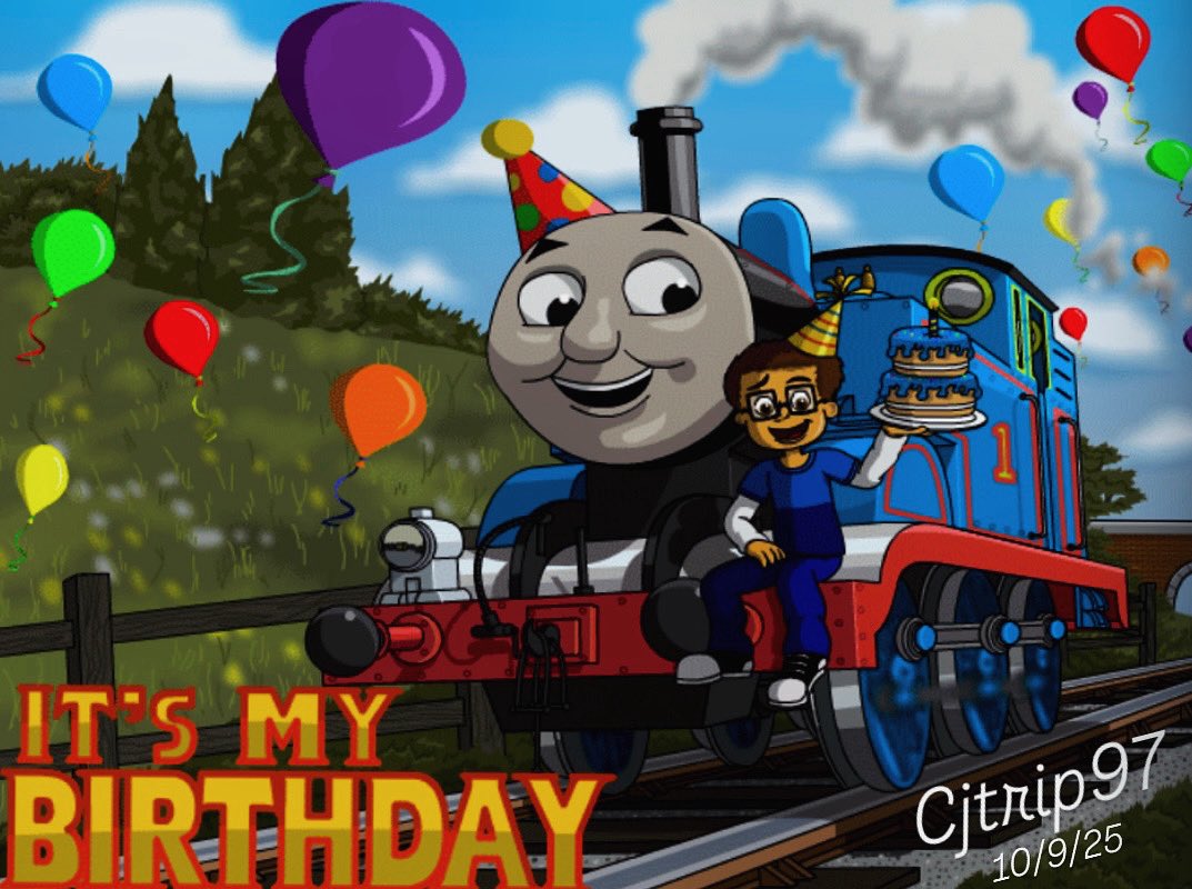 Chuffing and puffing into another year of excitement and adventure on my birthday, celebrating with my No.1 pal, Thomas the Tank Engine. Join me for a magical ride where life is never dull, and fun lies around every turn. All Aboard! 🚂🎉🎊