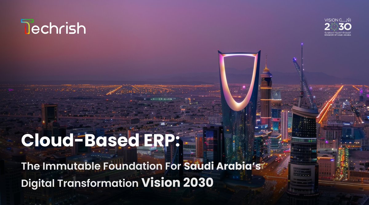 TechrishTeam's tweet image. As #Vision2030 accelerates, Cloud ERP solutions are helping organisations standardise operations, enhance data transparency, and make informed strategic decisions. Explore how linkedin.com/feed/update/ur…
#DigitalTransformation #CloudERP #Vision2030 #SaudiArabia
