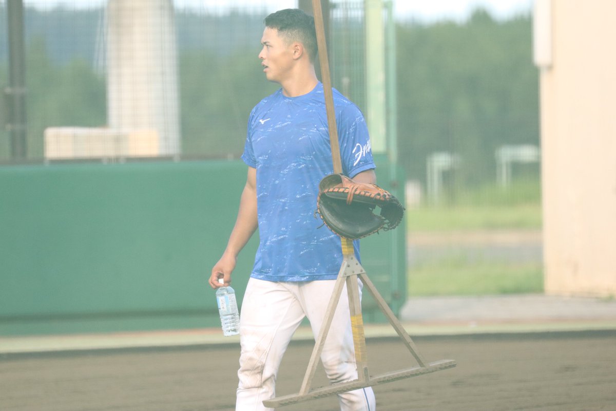 最後にトンボがけ、用具片付けで完了！ 石橋くんはこれでフェニックス