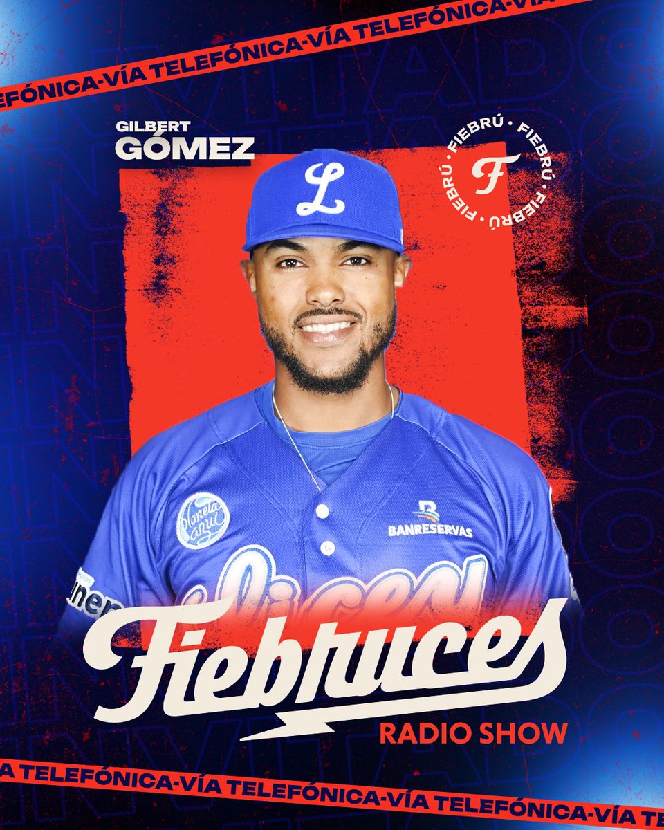 fiebrucesrs's tweet image. En vivo Gilbert Gómez, dirigente de los @TigresdelLicey 

#FiebrucesRS