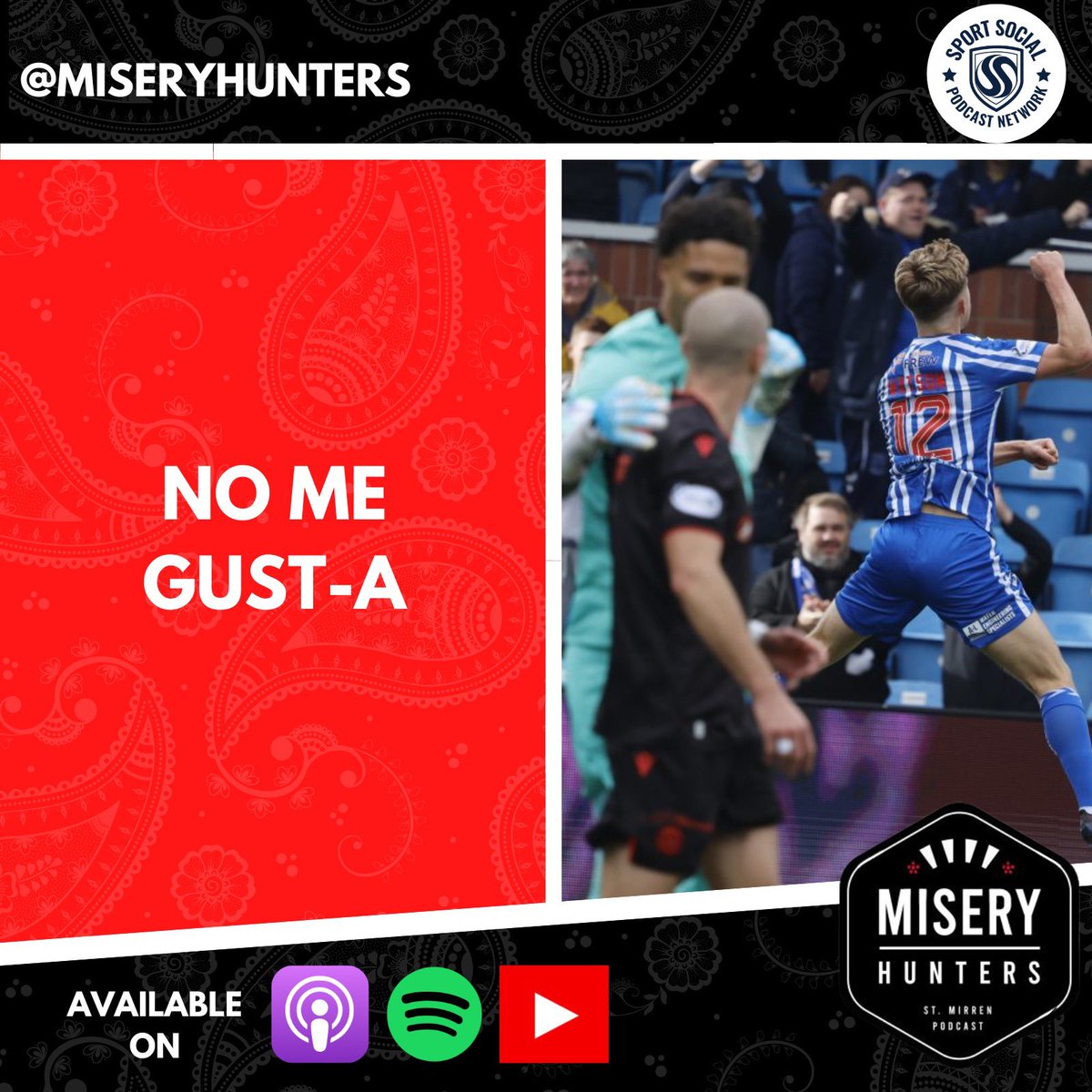 🆕🎙️ - No Me Gust-a

Jamie &amp; Andrew are the brave souls that need to talk about the 2-0 defeat to Kilmarnock

linktr.ee/miseryhunters