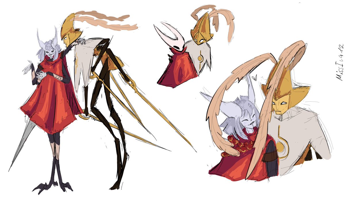 MissIva21's tweet photo. #Silksong #Hornet #SecondSentinel https://t.co/7VKUXK2tuN