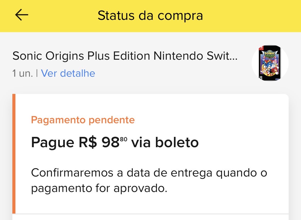 VictorScutari's tweet photo. Valeu @danielreen 

Acabei de comprar a Coleção do Sonic, que eu e minha esposa queríamos a muito tempo, por 98,80!

Diversão garantida por meses https://t.co/h3fkp7xYKy