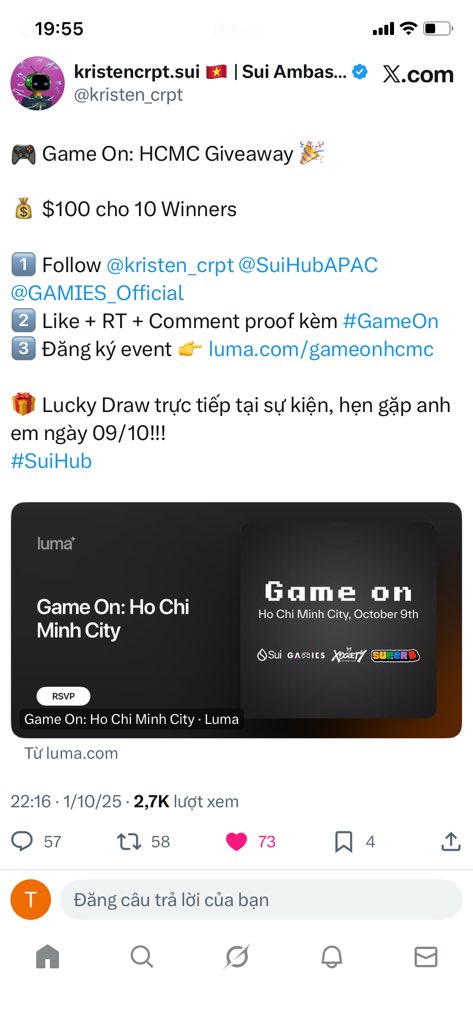 TranAnh74763's tweet image. #GameOn