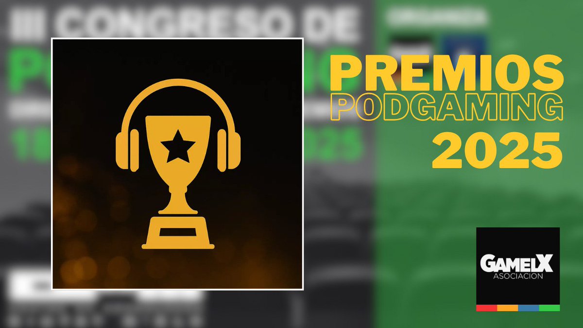 🔊 Ya tenemos los finalistas a Mejor Podcaster del Público 🏆:

🔹 José Iniesta de <a href="/ILTjuegos/">ILTjuegos</a> 
🔹 Pablo Sánchez de <a href="/LaReglaDelTres/">L3 Gaming Podcast</a> 
🔹 Adrián Ripoll de <a href="/chaydgamcorps/">Chaydgam Corps</a> 

Podéis conseguir vuestra entrada 🎟️ en el siguiente enlace 👇
podgaming.es/congreso/iii-c…