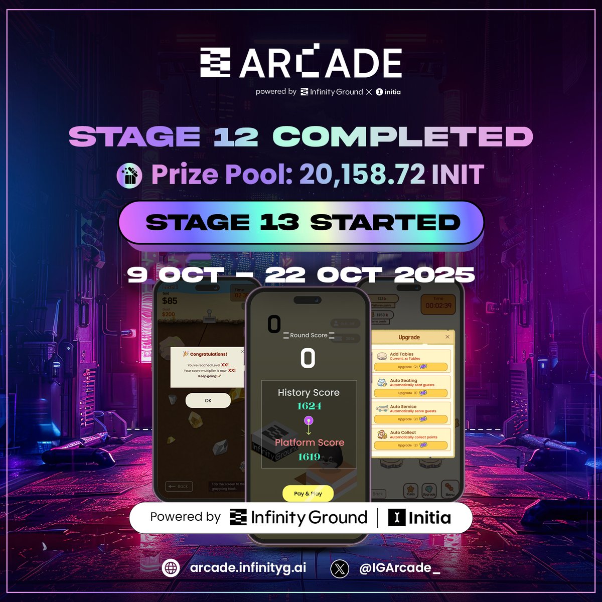 Infinity Ground Arcade tweet media