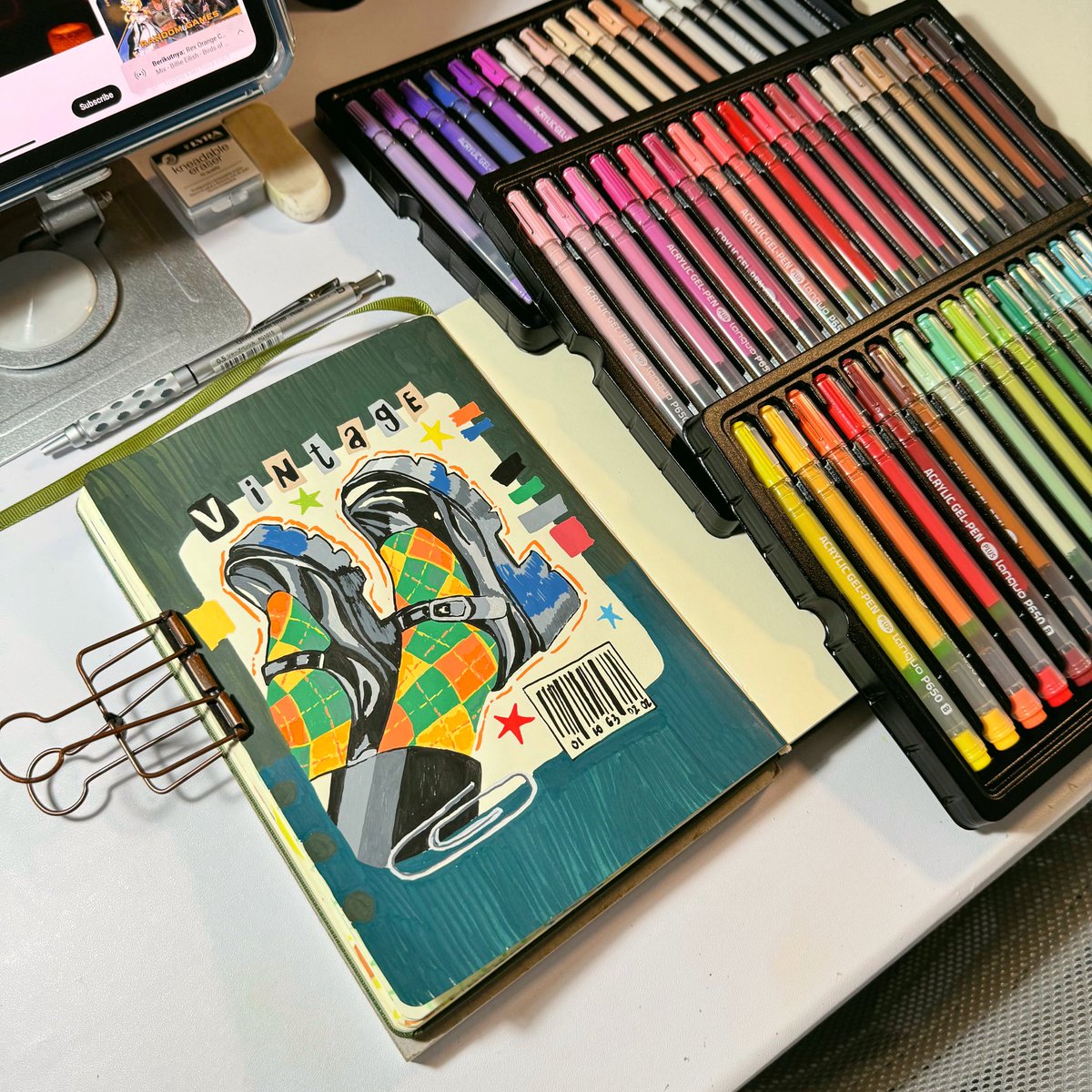 lovunakim's tweet image. Try out new acrylic gel pen from Languo ✨

Thank you Languo for sending me this beautiful gel pen 🩷

#languo #languolab #languogelpen