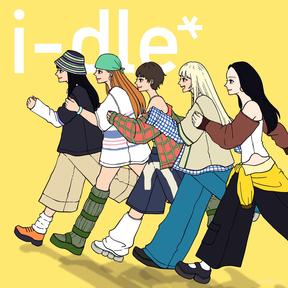 nknkpm's tweet image. どうしよっかな👟🪽🩵

#idle