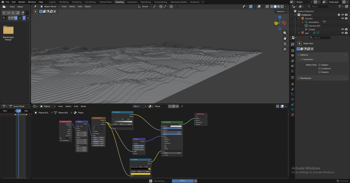 DesignSiddharth's tweet image. [WIP] Experimenting with Blender 5.0 alpha. Super fun!  Next stop - checking out the Array modifier..

w/ @Blender
