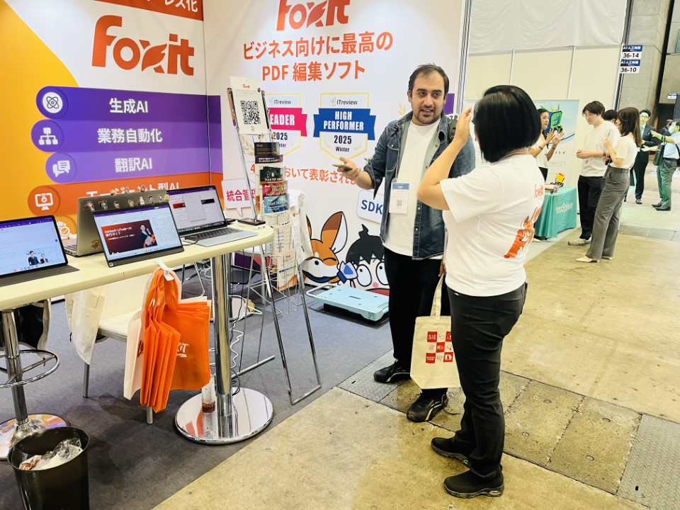 foxitsoftware's tweet image. 🚀 Foxit is live at the NexTech AI Expo in Tokyo!

Join Nancy Gao, Evan Reiss, Jenny Li, and the rest of our on-site team as they showcase how Foxit AI is redefining productivity and transforming document workflows for businesses worldwide.

📍 Event: NexTech AI Expo

 📅 October…