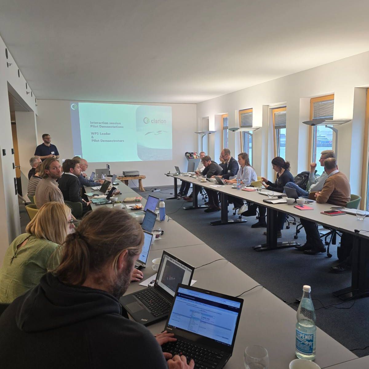 Magellan Circle (@magellan_circle) on Twitter photo Two productive days in Hamburg🇩🇪 for the 3rd <a href="/ProjectClarion/">CLARION Project</a> General Assembly⚓️
Partners discussed pilot progress, resilience of ports & hinterland transport, and KPIs for impact.
🌍In #CLARION, Magellan Circle leads actions to maximise impact & market uptake.
#Ports #Innovation Two productive days in Hamburg🇩🇪 for the 3rd <a href="/ProjectClarion/">CLARION Project</a> General Assembly⚓️
Partners discussed pilot progress, resilience of ports & hinterland transport, and KPIs for impact.
🌍In #CLARION, Magellan Circle leads actions to maximise impact & market uptake.
#Ports #Innovation