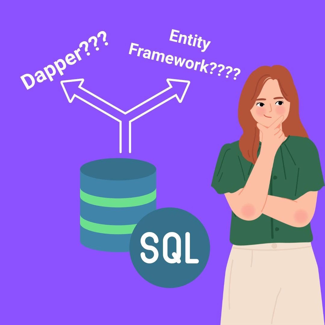 nickproud's tweet image. Curious about when to choose between Dapper and Entity Framework for your .NET project? 🤔
If you need high-performance, lightweight data access, go with Dapper! 💪 For more complex data models and relationships go for Entity Framework.
#Dapper #EntityFramework #dotnet