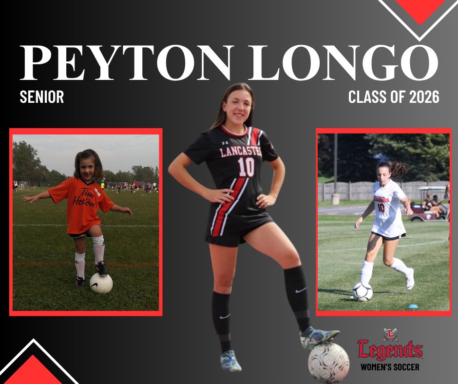 SENIOR SPOTLIGHT!!!  Today's spotlight is on Midfielder/Defender #10 Peyton Longo!