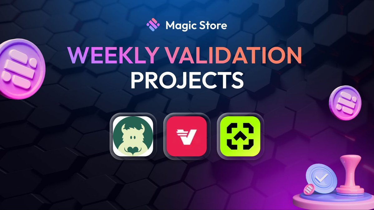 MagicStoreWeb3's tweet image. You voted. You decided. You made it happen. 💪

Welcome the newly added projects at the Magic Store:
✨ @NivanaSoul 
✨ @verasitytech
✨ @astralxcn 

Check them out 👇
buff.ly/O80Gu3W