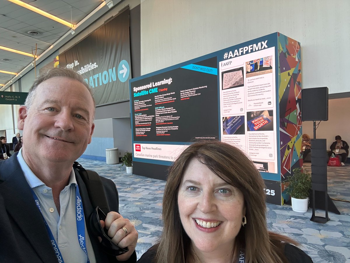 medliveofficial's tweet image. It was great connecting with partners @APFEDorg and @ifopa at #AAFPFMX in Anaheim. ✨ We gathered valuable insights on how stronger provider collaboration and continuous learning can elevate care delivery across #FamilyMedicine. Thank you to @aafp for an inspiring event! 👏