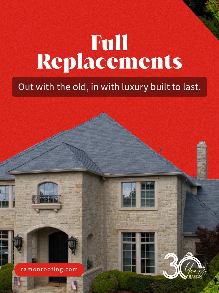 RamonRoofing's tweet image. Experience. Craftsmanship. Trust.

From repairs to replacements, Ramon Roofing delivers luxury roofing services with unmatched attention to detail.

Get started today: hubs.ly/Q03MgZg80 

#RamonRoofing #LuxuryRoofing #RoofingBlog #Texas #FortWorth #Austin #Dallas