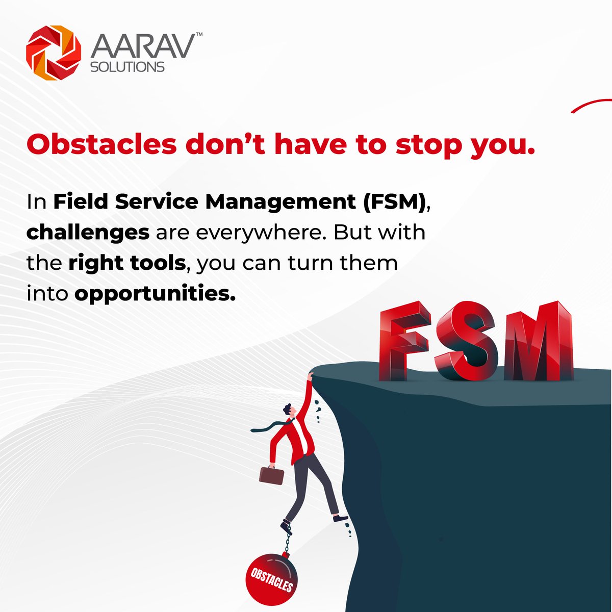 Aarav_Solutions's tweet image. Every field service business faces roadblocks.
Poor scheduling, late communication, missed tasks, stock issues, billing errors, and worker safety risks — they all add pressure on your team and affect customer trust.

#FSM #fieldoperations #inventorymanagement #businessefficiency