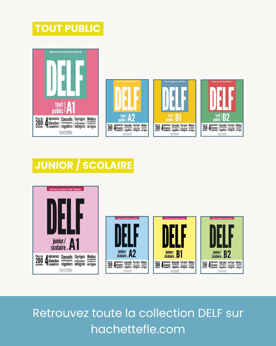 🎥 Retrouvez des vidéos d'examens authentiques et de présentation des épreuves sur le site de notre collection DELF !

💁 Familiarisez-vous avec le format des épreuves et entraînez-vous dans les conditions du jour J !

Retrouvez la collection sur brnw.ch/21wWtVy