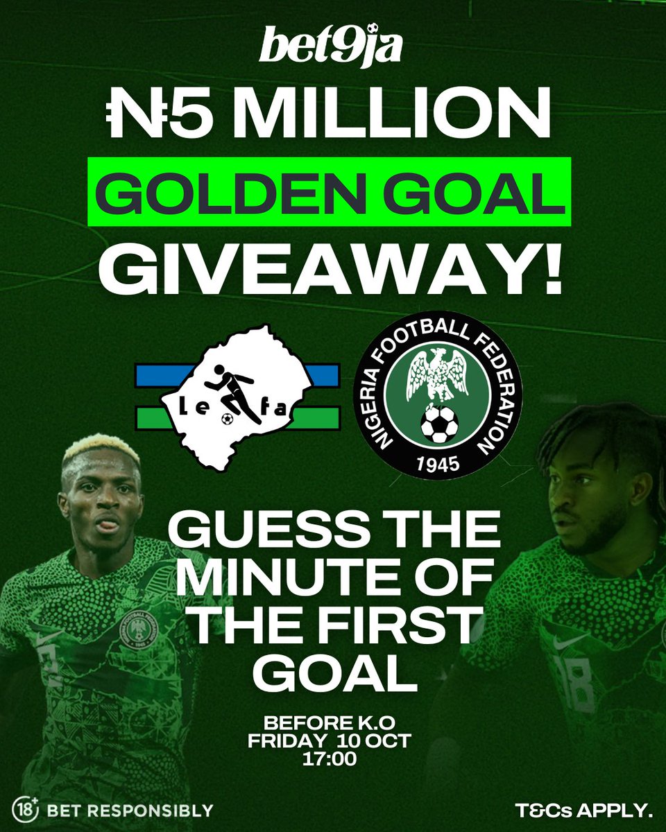Bet9ja: The home of #betBOOM! 💣 tweet media