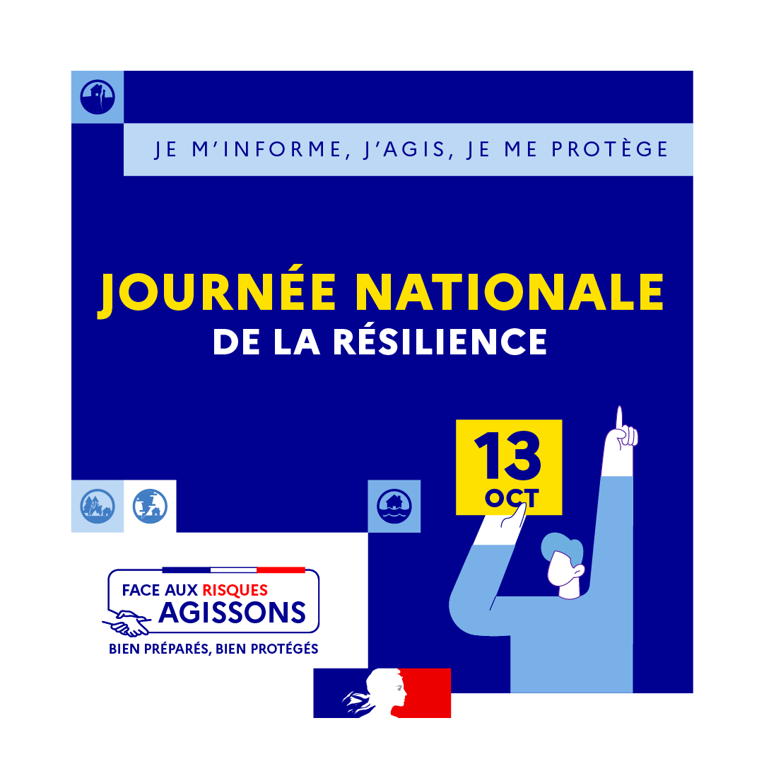PrefetZoneEst's tweet photo. ⚠️ La "Journée nationale de la résilience" (JNR) est une initiative gouvernementale qui vise à informer chaque citoyen sur les risques majeurs qui l’entourent, comment les anticiper et comment agir.
#JNR25 #risques #résilience #défense #sécurité #ZoneEst #BienPréparésBienProtégés https://t.co/UbaXzbjgo1