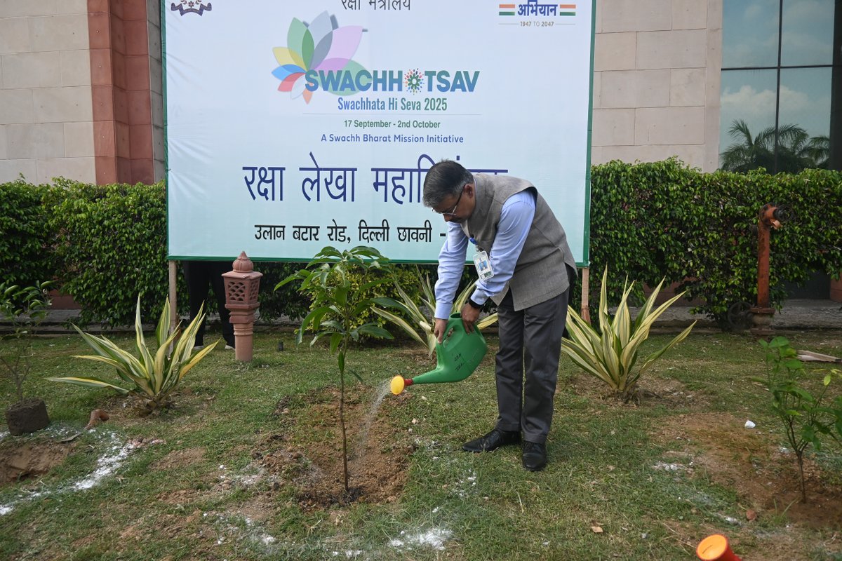 सकारात्मक परिवर्तन स्वच्छता से शुरू होता है, और समर्पण उसे स्थायी बनाता है।
रक्षा लेखा विभाग का संकल्प #SpecialCampaign5.0 #SwachhataHiSeva #DefenceAccounts
