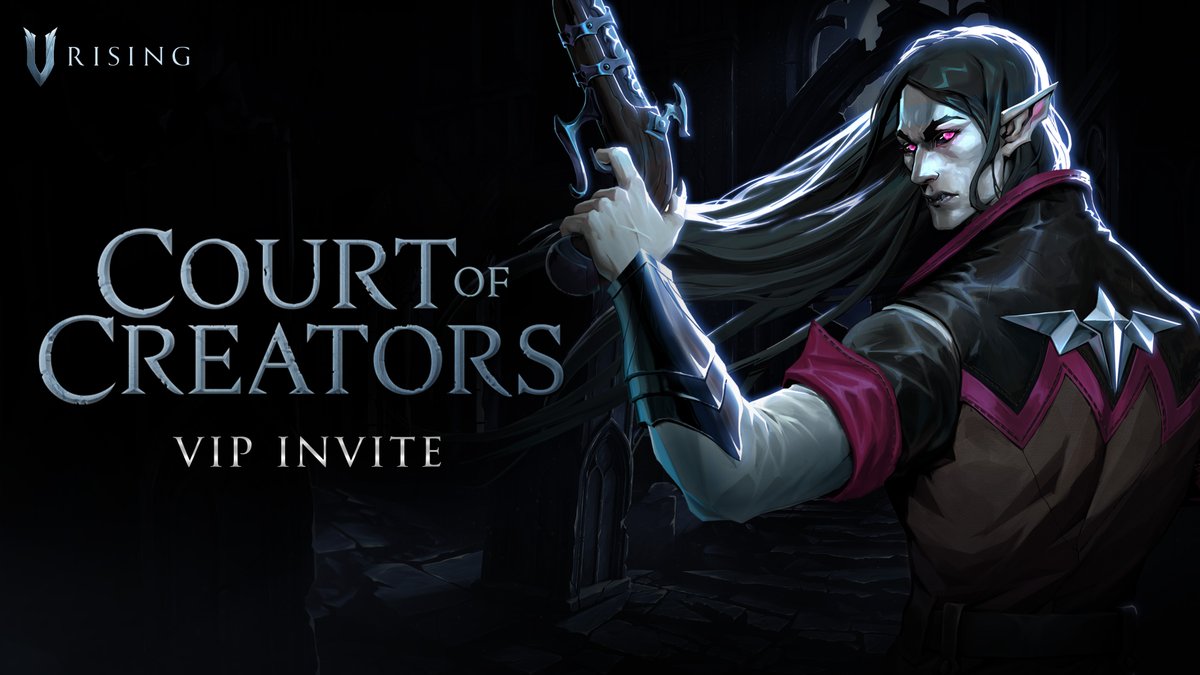 Ruth_LadyStrify's tweet image. Attention @VRisingGame #creators !
🧛 Keep an eye on your inbox for a special invite.
If you're not part of our Creator Program, you can sign up here: playvrising.com/court-of-creat…