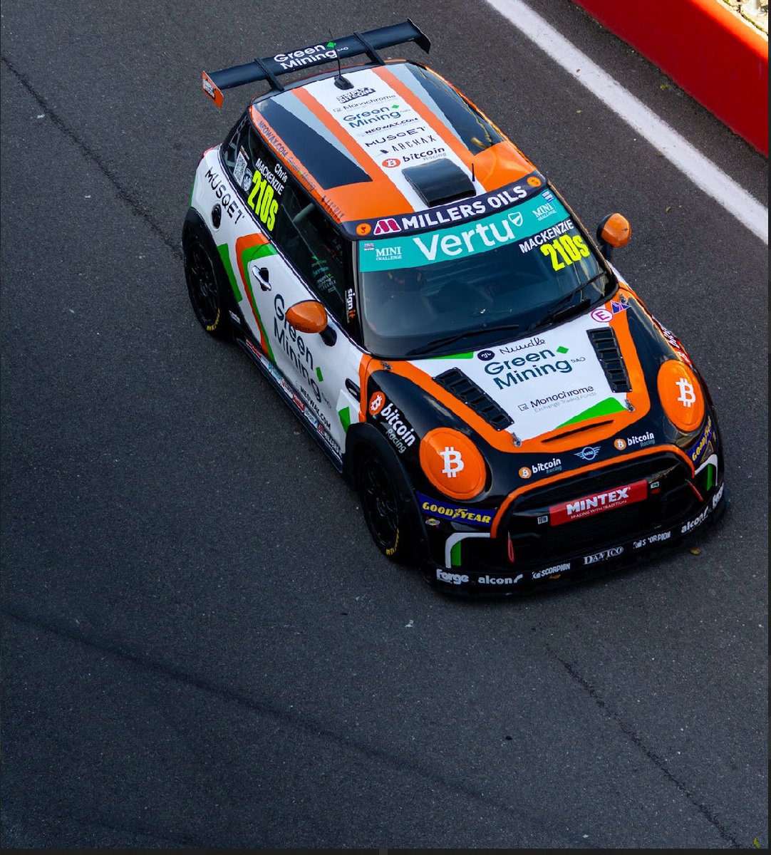 Bringing Bitcoin education to the grid — one conversation, one race at a time.