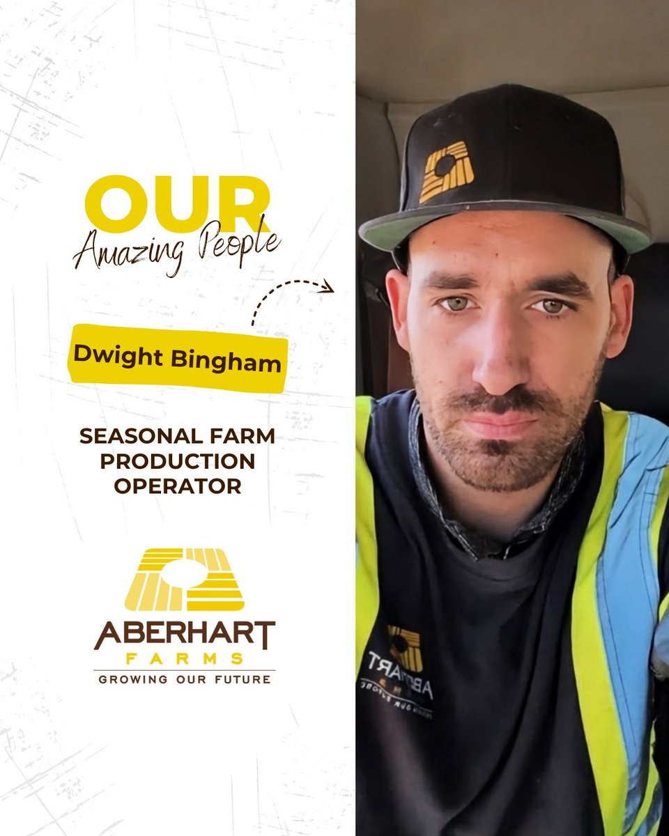 Dwight traded Alberta’s oil fields for Saskatchewan’s farm fields. With his Class 1A license, he’s embracing new skills and adventures at Aberhart Farms. #AmazingPeople #CdnAg #MeetTheTeam #GrowingOurFuture