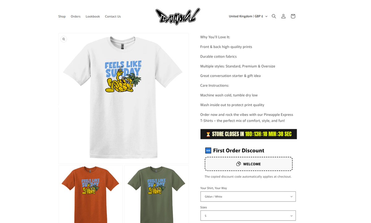 GSC_Themes's tweet image. 🎽 GSC Buttons &amp;amp; Timer Inspo 🎽

Introducing DANDOVAL SHOP: dandovalshop.com/products/pinea…

💡 Inline timer promotes limited-time releases
💡 Discount button drives first-order sales

Great app choice for their marketing approach!!

Try #shopifyapps by GSC:
apps.shopify.com/partners/getsi…