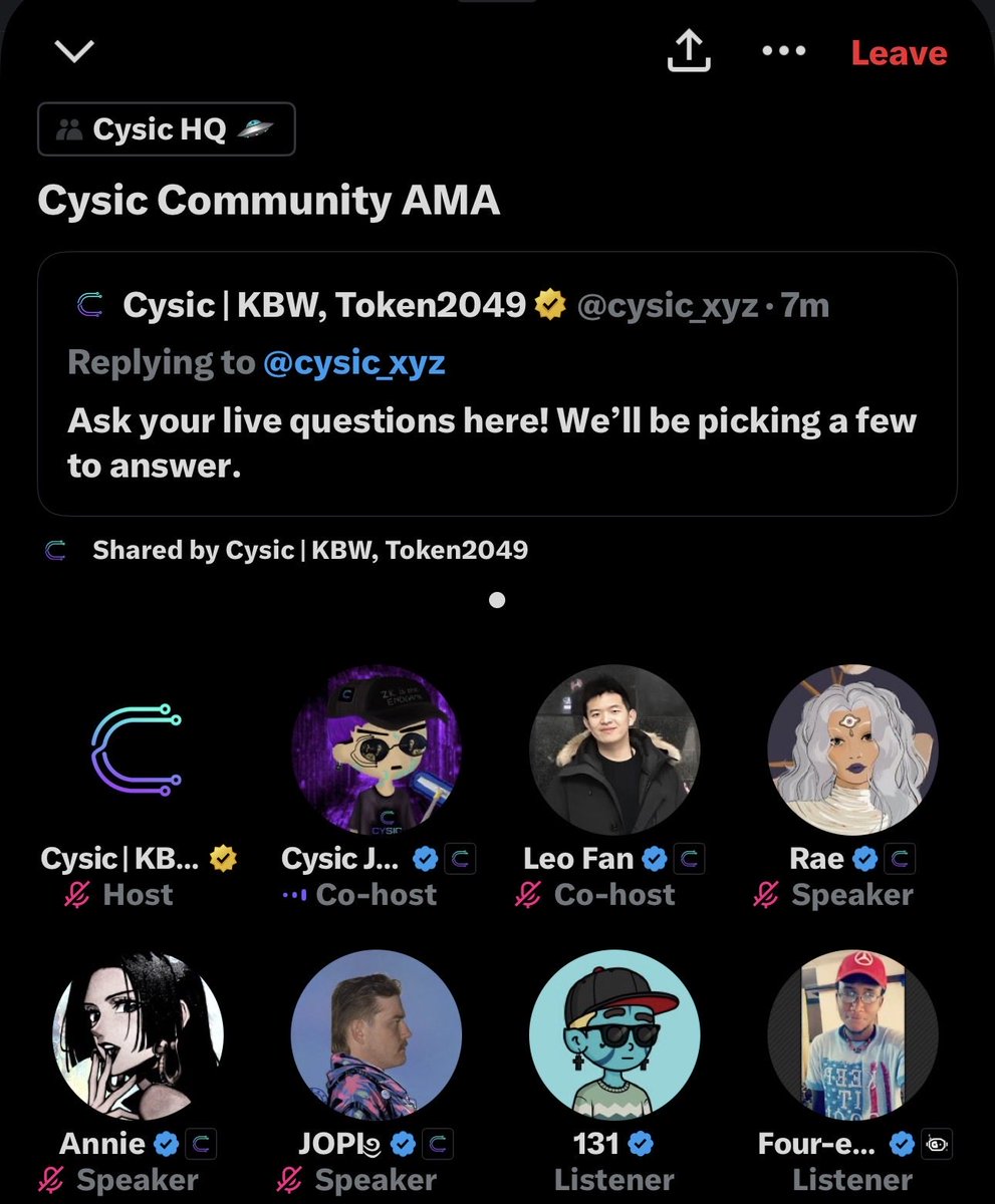 iK0rede's tweet image. tldr : cysic ama key points

- cysic is still in the mainnet development phase.

- ongoing work includes:
  - development of zk chips and zk pro.
  - auditing processes to ensure security and reliability.
- mainnet launch is not imminent due to these ongoing efforts.

ambassador…