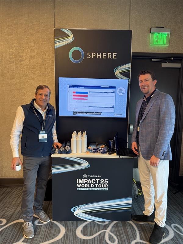 SPHERETechSol's tweet image. SPHERE was on the ground at @CyberArk IMPACT World Tour Long Beach 2025!

Big thanks to our team for representing with energy and insight. Proud to be a Gold Sponsor and support CyberArk in bringing the identity security community together!

#IdentitySecurity #IWT25 #SPHERE