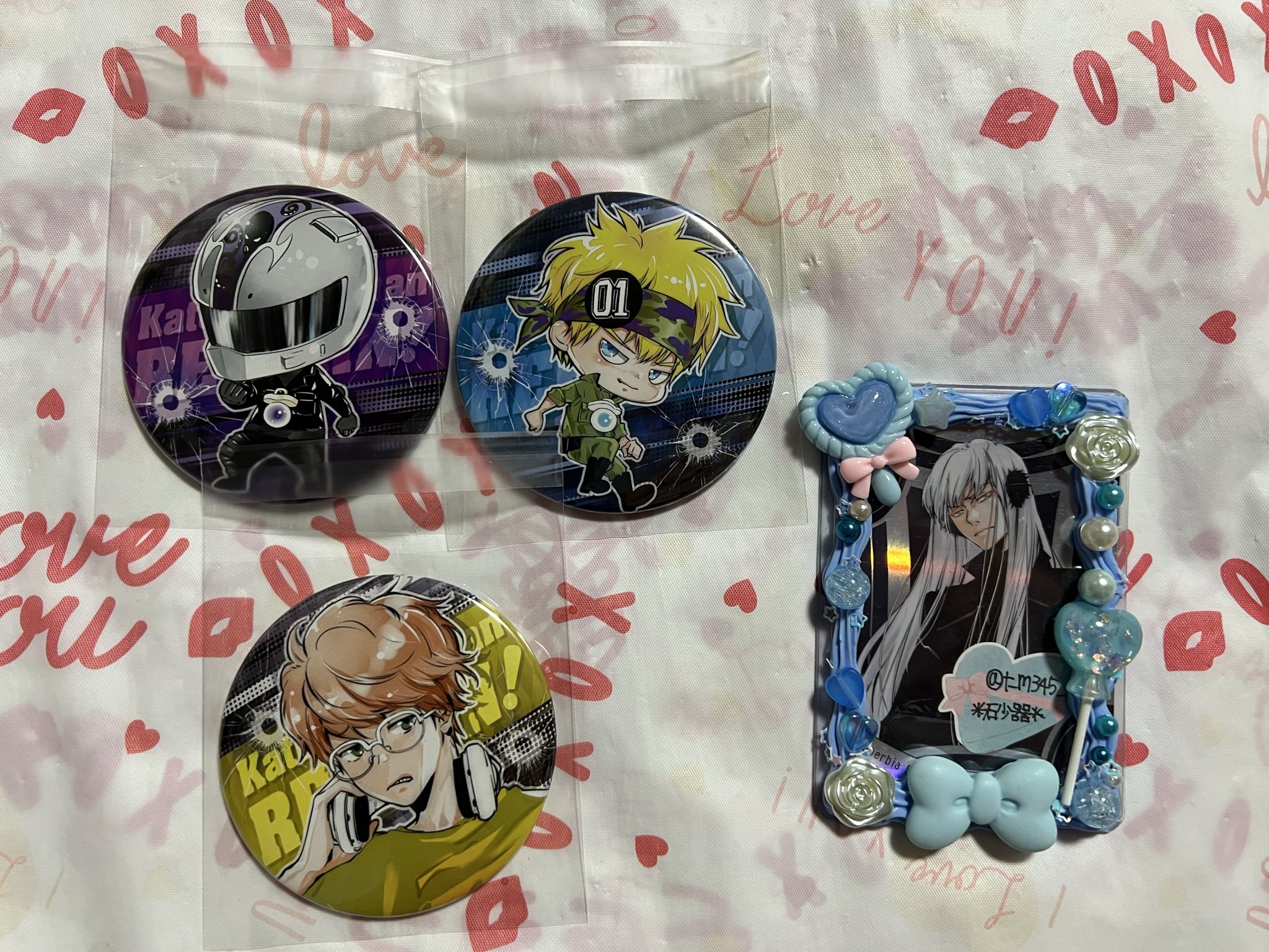 天野明展 ディーノ 缶バッジ コースター マグネットステッカー クリア