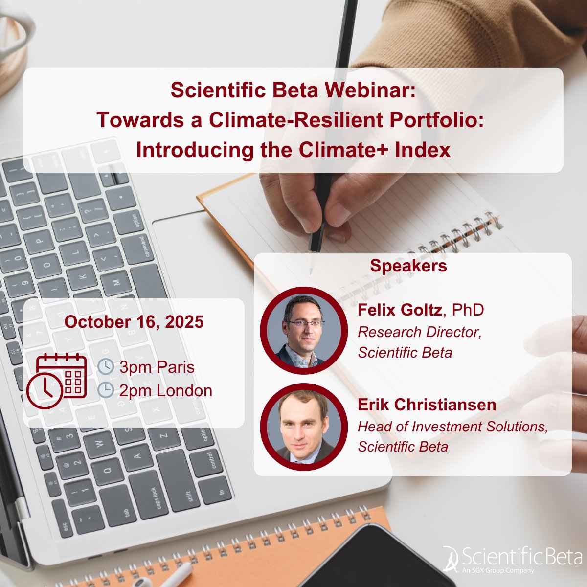 ⏳ One week to go!

🔗 Register: bit.ly/3KONF1H

#ClimateInvesting #SustainableFinance #ESG #ClimateRisk #FactBasedInvesting #InvestmentResearch #ResponsibleInvestment