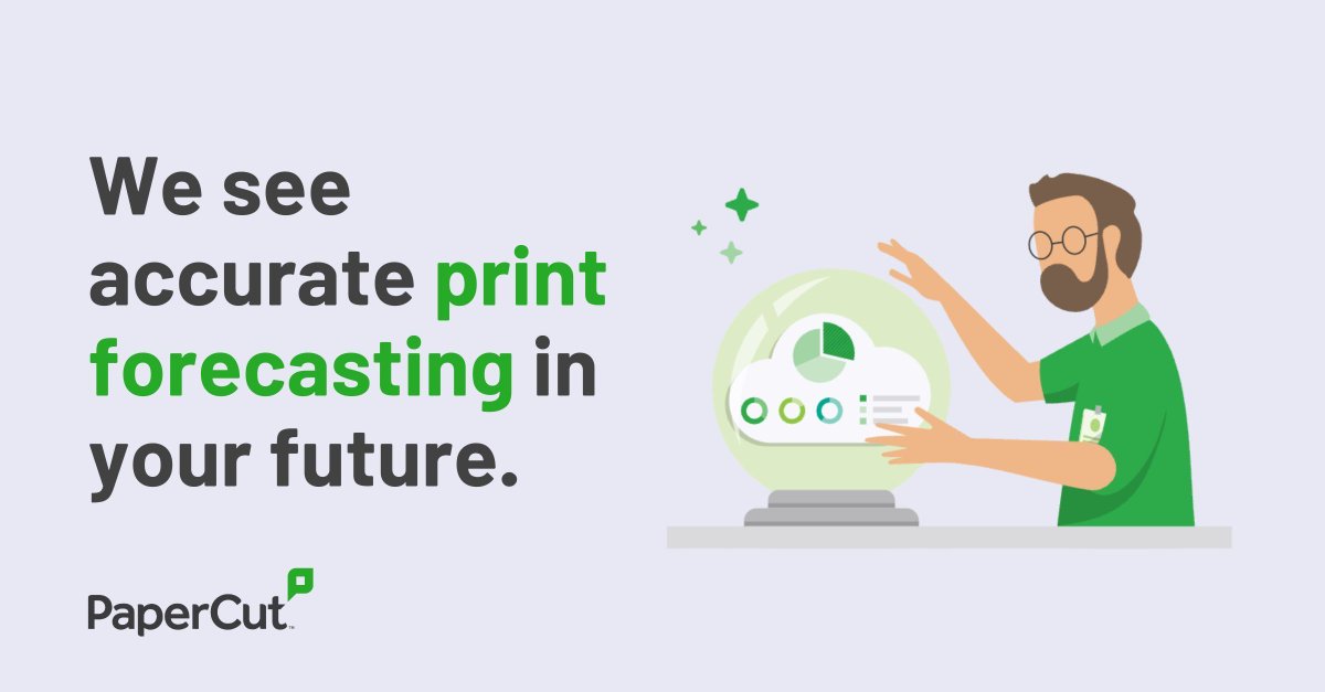 Want to see the future of your printing, no crystal ball required? Check out our interactive PaperCut Hive Forecasting demo now. No hocus pocus, just data you can trust. 
papercut.com/products/demo/…