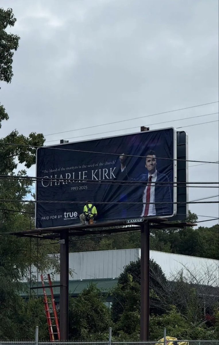 Matt Van Swol (@matt_vanswol) on Twitter photo I have just learned that <a href="/BurchetteMason/">Mason Burchette</a> is the man responsible for putting up these billboards across Western North Carolina and Tennessee.
He is receiving death threats and calls to boycott his businesses.
Would be a shame if this went viral and his business exploded 🇺🇸 I have just learned that <a href="/BurchetteMason/">Mason Burchette</a> is the man responsible for putting up these billboards across Western North Carolina and Tennessee.
He is receiving death threats and calls to boycott his businesses.
Would be a shame if this went viral and his business exploded 🇺🇸