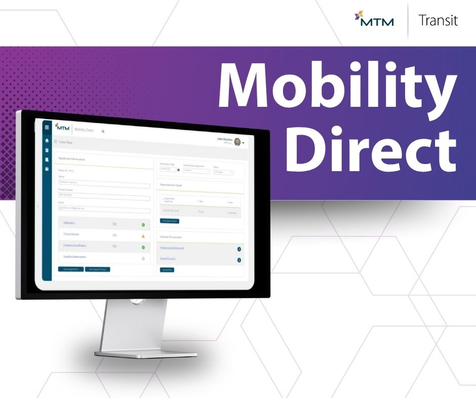 MTMTransit's tweet image. Not every agency needs a full in-person team for ADA eligibility. That&apos;s why we created Mobility Direct—a state-of-the-art platform that automates certifications with flexible support levels. Elevate your process today: mtmtransit.com/mobility-direc… 

#TransitTech #MobilitySolutions