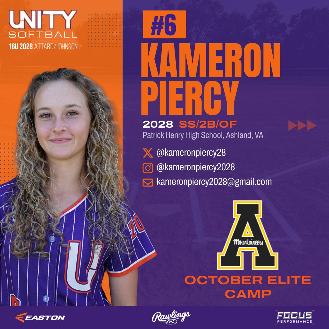 UnityAttard's tweet image. Kameron (@kameronpiercy28) is back at @AppStateSB 🥎 Camp this weekend! @whitjones25 @AleeexIbarra @MattAlberghini @courtney_ogle12 @VAUnitySB @UnityCoachJosh