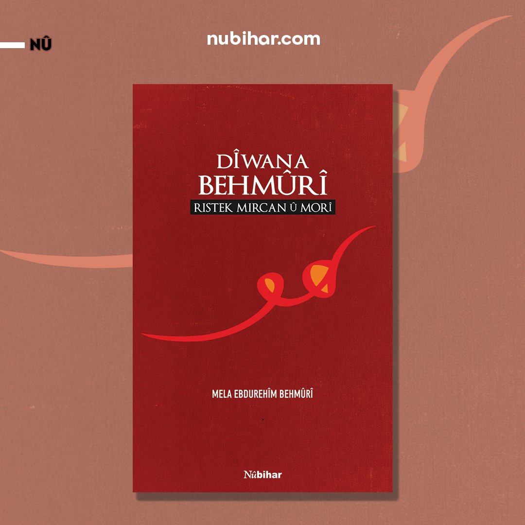 Nûbihar (@nubihar) on Twitter photo Derket!
Dîwana Behmûrî
Ristek Mircan û Morî
Mela Ebdurehîm Behmûrî
Miftî Ebdurrehîm Cizîrî, ji gundê Behmûrê yê bi ser Cizîra Botan ve ye. Di sala 1959an de ji dayik bûye. Niha hîn li heyatê ye û li navenda Cizîrê, li medresa xwe bi dersdana feqiyan ve mijûl e. Ew pîştî 35 sal Derket!
Dîwana Behmûrî
Ristek Mircan û Morî
Mela Ebdurehîm Behmûrî
Miftî Ebdurrehîm Cizîrî, ji gundê Behmûrê yê bi ser Cizîra Botan ve ye. Di sala 1959an de ji dayik bûye. Niha hîn li heyatê ye û li navenda Cizîrê, li medresa xwe bi dersdana feqiyan ve mijûl e. Ew pîştî 35 sal
