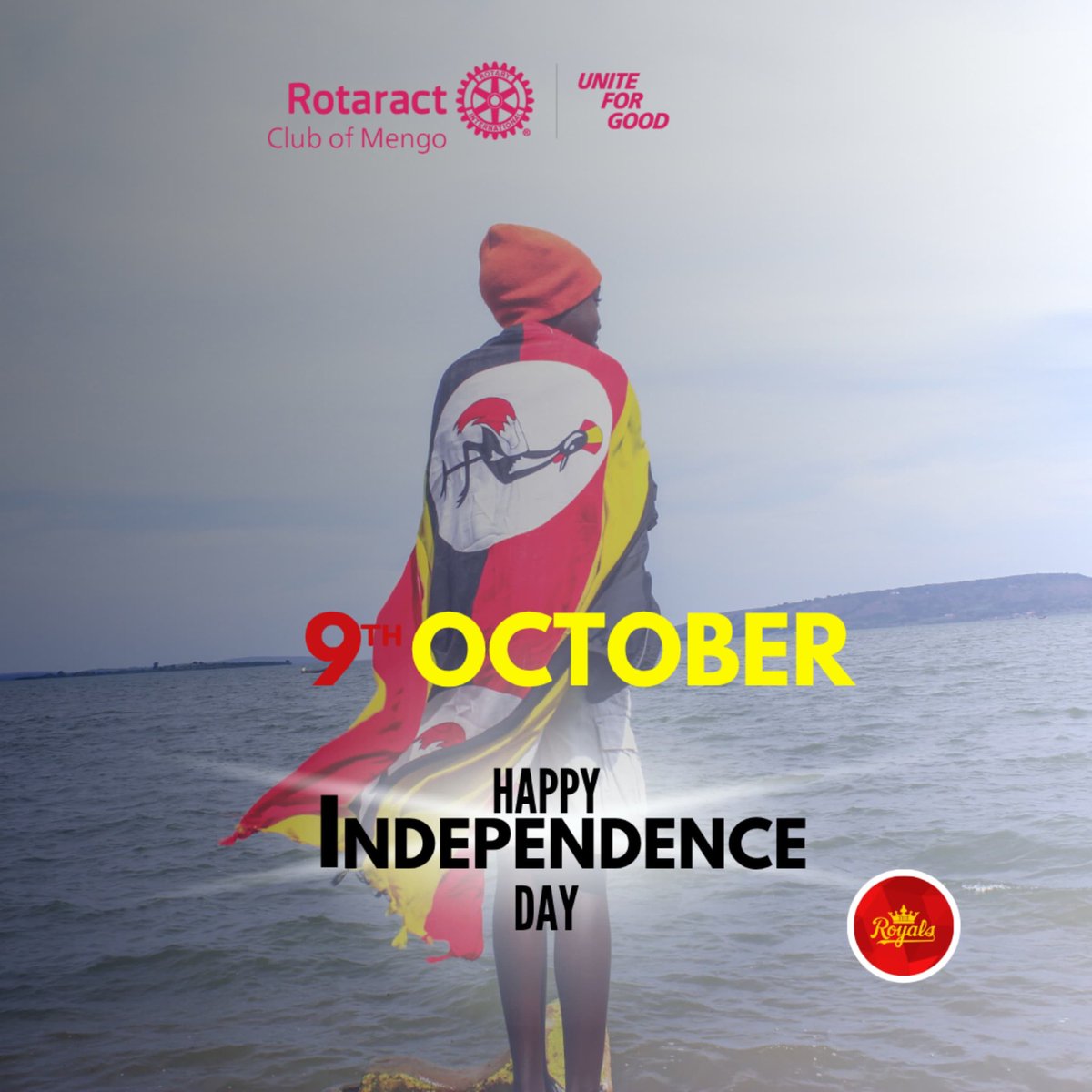 As we celebrate 63 years of independence, we, the Rotaract Club of Mengo, would like to wish Uganda a Happy Independence Day.
On this day, we celebrate unity, resilience, and the spirit of our motherland.
Long live Uganda! 🇺🇬
#RotaractClubOfMengo
#UniteForGood
#TogetherWeRise