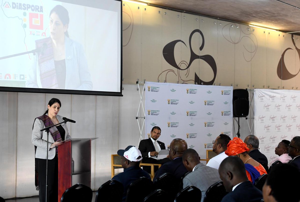 DIRCO_ZA's tweet image. The gathering highlighted the importance of memorialisation and healing from diverse global perspectives and the essential role they play in building a peaceful future.
​#FreedomPark #MemorialisationAndHealing #HeritageDay #SouthAfrica #DIRCO #AfricanUnion #DiplomaticCorps