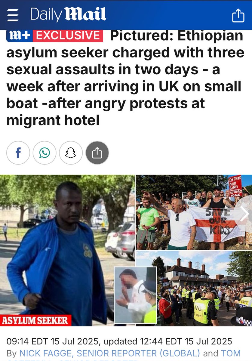 R*pists are welcomed in the UK and get taxpayer funded housing and benefits while residents who post mean tweets get raided by the police

RIP UK