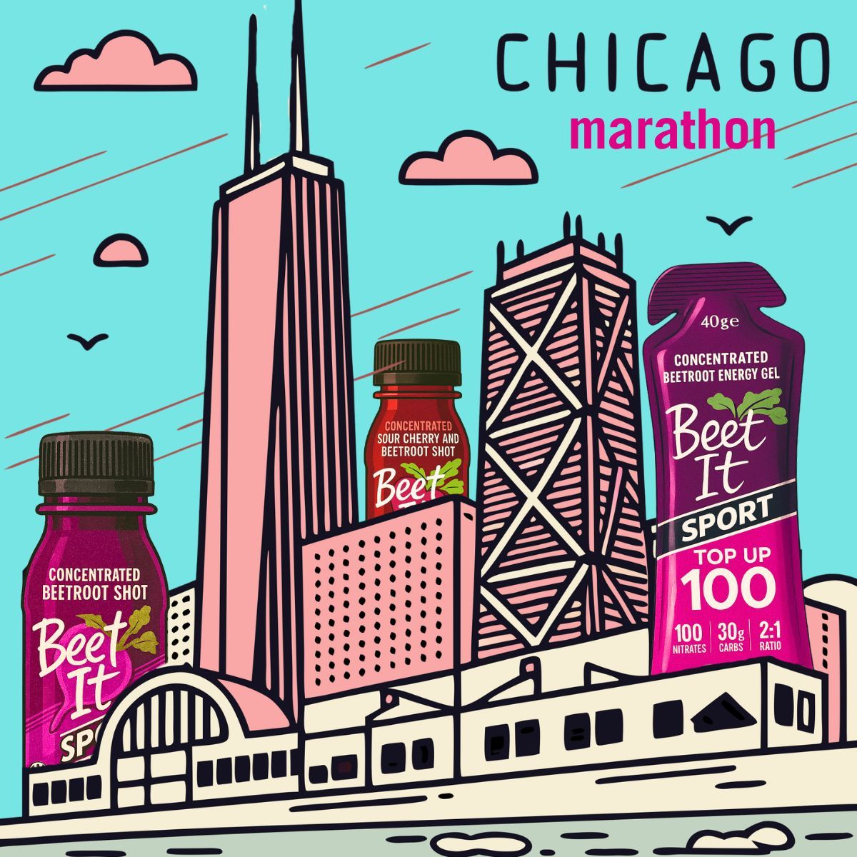 We’re at the Chicago Marathon Expo 2025 this week! 🏃
Come visit Beet It Sport – stand 384 at McCormick Place, Lakeside Center, Hall D to learn how nitrate optimisation can power your performance.

📅 Thurs 9 Oct (11–6)
📅 Fri 10 Oct (9–6)
📅 Sat 11 Oct (9–6)