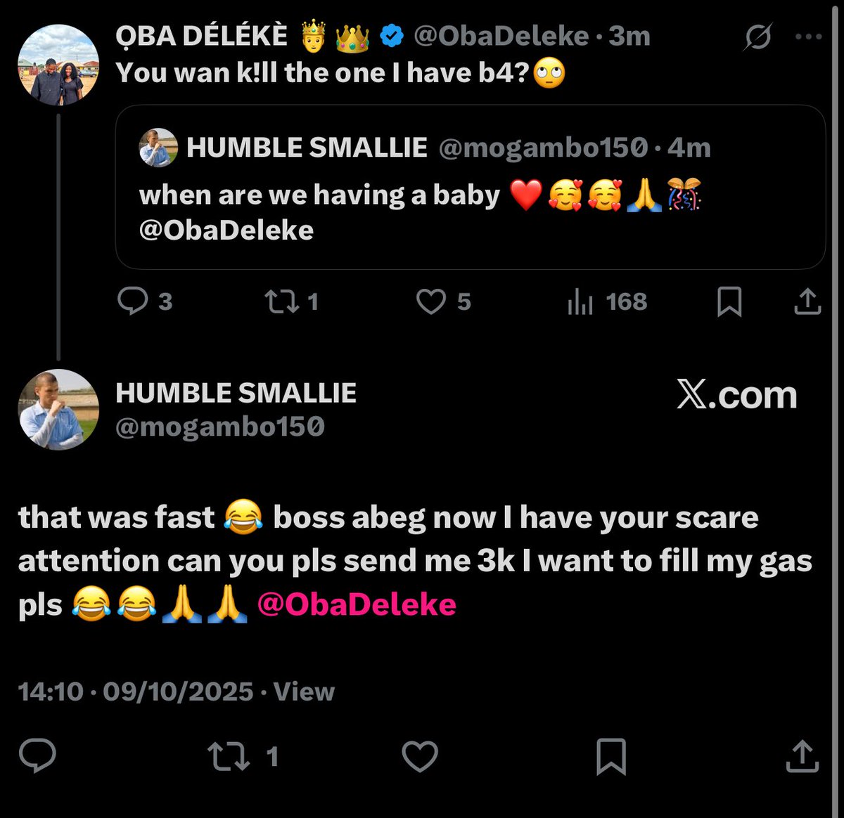 Meanwhile small accounts 🤦🏾‍♂️