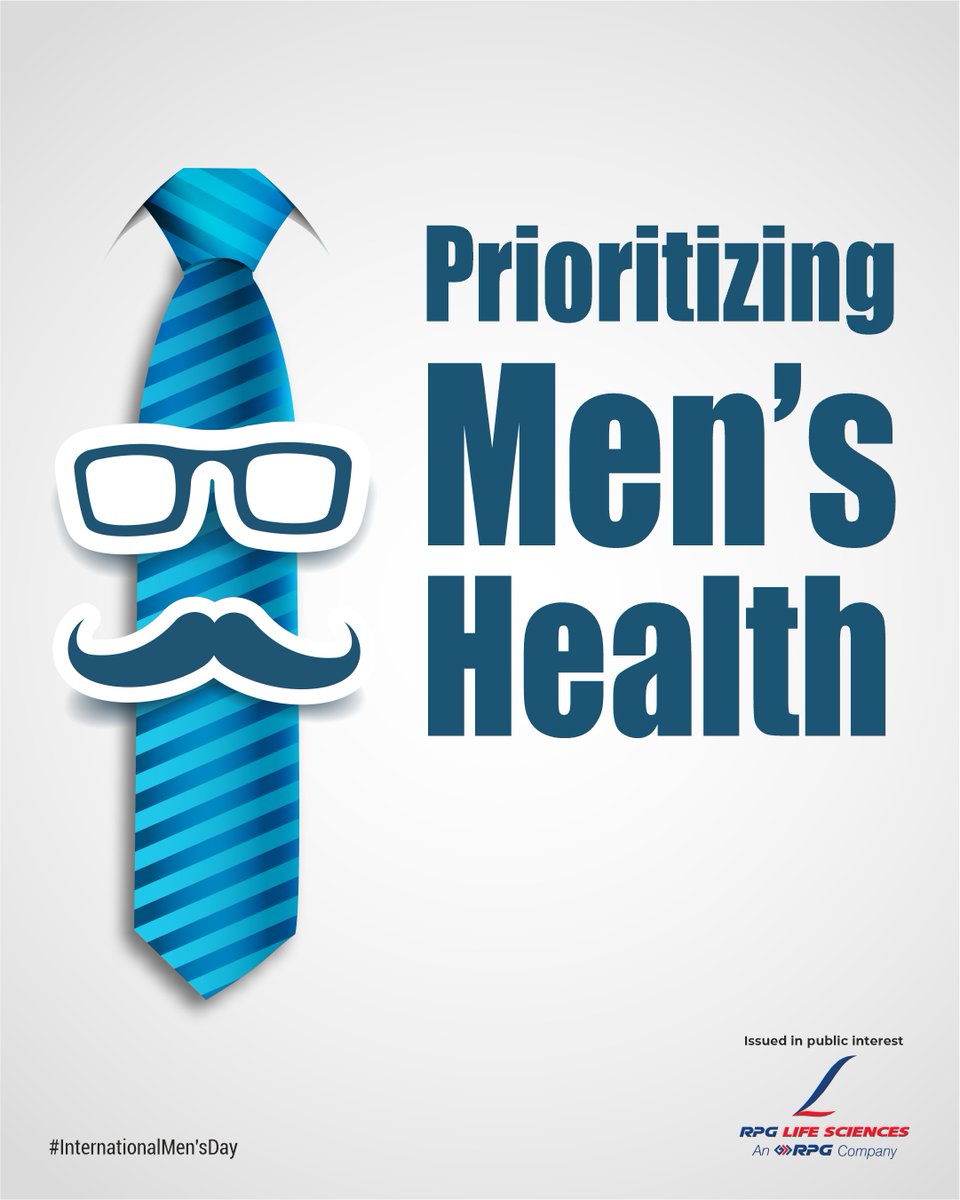 rpglifesciences's tweet photo. 👔 Let’s talk about men’s health, because care has no gender!
#MensHealth #InternationalMensDay https://t.co/qM9ogvXVcX