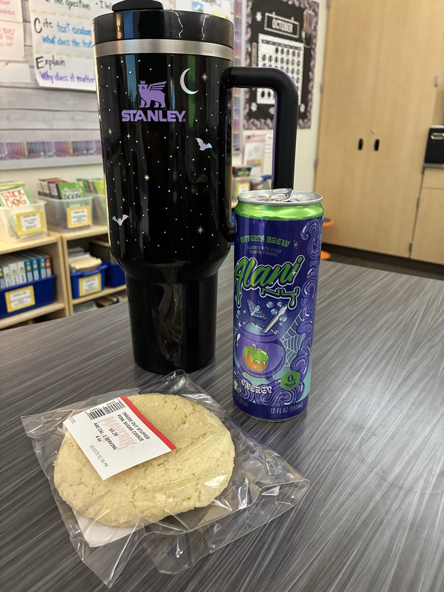 The emotional support line up for a full day of teaching and 11 conferences tonight. 🧙🏼‍♀️