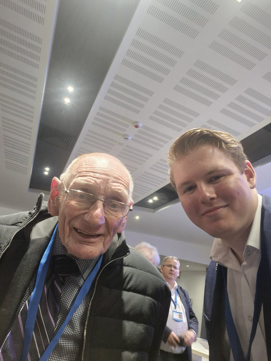 We need to give a shoutout to this incredible man who campaigned for and voted TWICE for Sir Winston Churchill.

He has seen the highs and the lows of the <a href="/Conservatives/">Conservatives</a>, but knows that no matter what, they will always be the best choice for this great nation.

Legend!

#CPC25